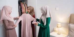 Cara Melipat Gamis Antiribet, Hanya Butuh 15 Detik