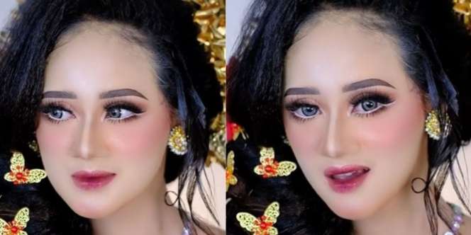 Tampil dengan Adat Khas Bali, Model MUA Dipuji Mirip Dinda Hauw