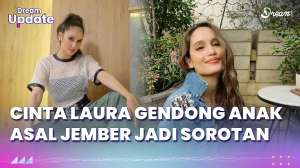 Cinta Laura Gendong Anak Asal Jember Jadi Sorotan