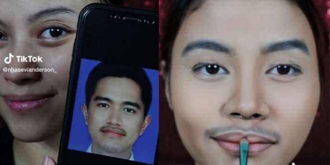 TikToker Buat Riasan Mirip Kaesang, Warganet: 'Kakak Aslinya Berapa Orang?'