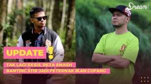 Tak Lagi Eksis, Reza SMASH Banting Stir Jadi Peternak Ikan Cupang