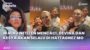 Walau Netizen Mencaci, Devina dan Kesya akan Selalu di Hati Agnez Mo