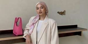 2 Cara Styling Turban Simpel Pakai Pashmina 