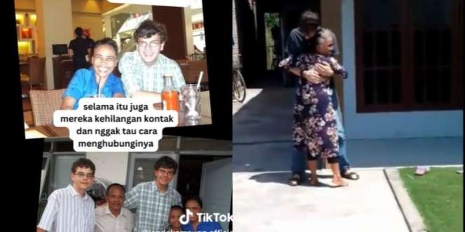 Kisah Bule Amerika Cari Pengasuhnya di Indonesia Usai 10 Tahun Pisah, Endingnya Bikin Haru