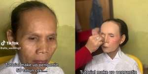 Rias Mempelai Usia Setengah Abad, Hasil Riasannya Seolah Pengantin Umur 25 Tahun