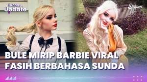 Viral Bule Mirip Barbie Fasih Berbahasa Sunda