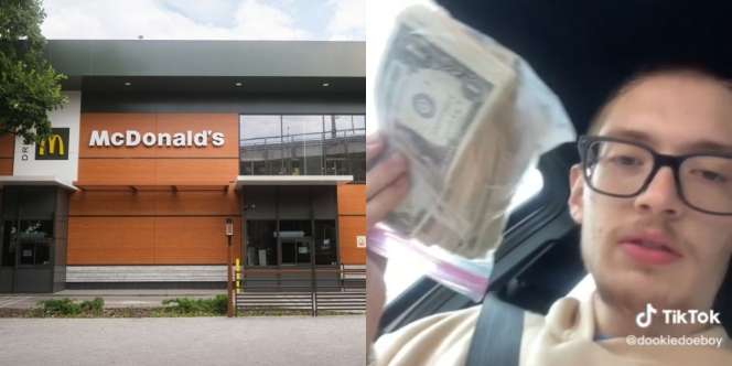 Order Drive-Thru dapat Kantong Plastik Tambahan, Tercengang Isinya Uang Rp74 Juta Endingnya Bikin Haru