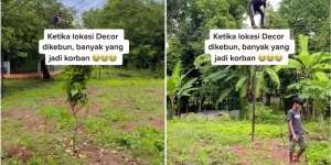 Viral Ladang Sayur Disulap Jadi Venue Nikah, Dekorasinya Bak Pernikahan Princess, Mewah Banget!