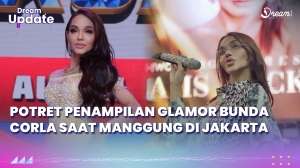 Potret Penampilan Glamor Bunda Corla saat Manggung di Jakarta