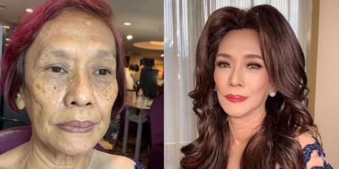 MUA Rias Wajah Tante, Hasilnya Mirip Reza Artamevia