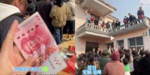 Viral Gaya Keluarga Tajir Rayakan Ultah Anak, Sebar Uang Rp44 Juta dari Balkon Rumah
