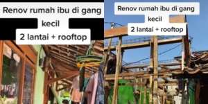 Potret Transformasi Rumah Kecil di dalam Gang, Setelah Direnovasi Jadi Mewah Banget!