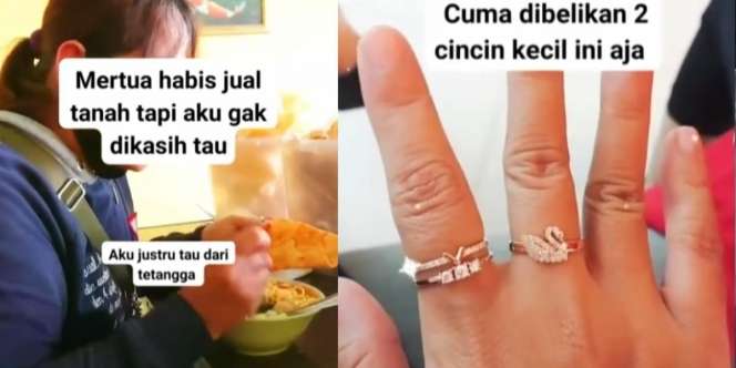 Mertua Habis Jual Tanah, Menantu Curhat Cuma Diajak Makan-Makan dan Dibelikan Cincin Emas: 'Bener-Bener ya, Gak Dapet Warisan'