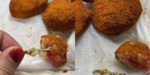 Ngeri! Wanita Ini Temukan Baut dalam Nugget: Dikira Mau Debus