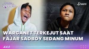 Warganet Terkejut Saat Fajar Sadboy Sedang Minum