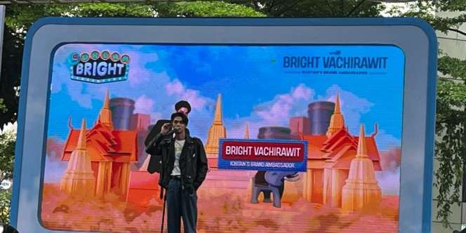 Sambil Main Lato-lato, Bright Vachirawit Ajak Penggemar Indonesia ke Thailand