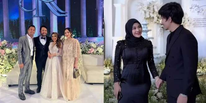 Gaya 10 Artis di Pernikahan Kiky Saputri, Ayu Ting Ting Gandeng Boy William Jadi Sorotan!