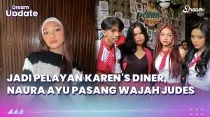 Jadi Pelayan Karen's Diner, Naura Ayu Pasang Wajah Judes