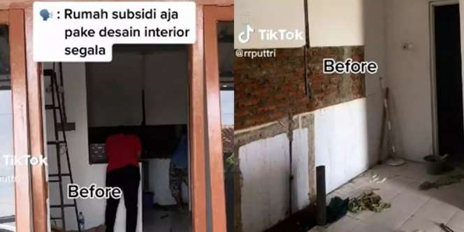 Viral Rumah Subsidi Dihina Pakai Jasa Desain Interior, Pemilik Buktikan Hasilnya Bikin Takjub