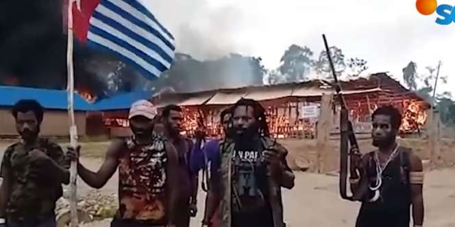 Video TNI Rekam Aktivitas OPM di Tengah Hutan, Begini Penampakannya