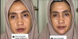 Potret Transformasi Pengantin Usia 40 Tahun Dirias MUA, Hasilnya Beda Banget, Jadi 20 Tahun Lebih Muda!