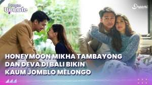 Honeymoon Mikha Tambayong dan Deva di Bali Bikin Kaum Jomblo Melongo