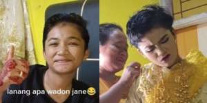 Begini Jadinya Wanita 'Ganteng' Kalau Menikah, Pangling Berubah jadi Cantik