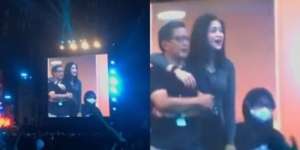 Sosok Salsabila Syaira, Wanita yang Rangkul Rocky Gerung di Konser Dewa 19