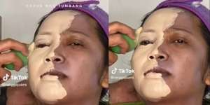 Pengantin Sawo Matang Dirias MUA Pakai Bedak Putih Tebal, Soflens Biru Menyala, Hasilnya Syok!