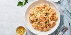 Resep Prawn Spaghetti Rendah Karbo yang Cocok untuk Dinner