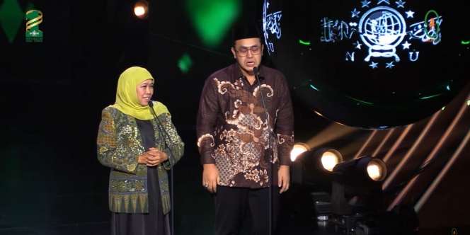 Tiru Gus Dur, Gilang Dirga Kocok Perut Tamu Anugerah 1 Abad NU