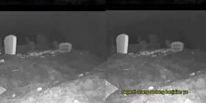 Seram! CCTV Rekam Suasana Sekitar Kuburan Baru 3 Hari Digali, Tiba-tiba Muncul 2 Cahaya Misterius, Ketika Cahaya Itu Mendekat Ternyata..