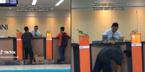 Bapak-Bapak Terlihat Lusuh Pakai Sandal Jepit dan Bawa Kardus ke Bank, Pas Dibuka Isinya Bikin Insecure