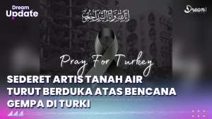 Duka Artis Tanah Air Atas Bencana Gempa di Turki
