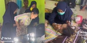 Viral Pengantin Dirias MUA Sambil Tiduran, Mendadak Tak Bisa Jalan di Hari Pernikahan