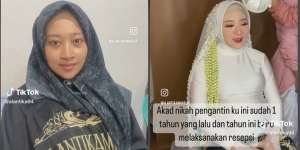 Potret Transformasi Wanita Hamil 8 Bulan Dirias MUA, Jadi Pengantin di Acara Resepsi, Penampilannya Bikin Pangling!