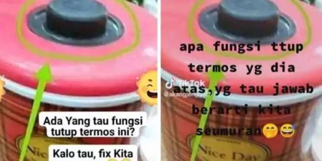 Tutup Termos Jadul Bisa Dibuka, Fungsinya Banyak yang Tak Tahu