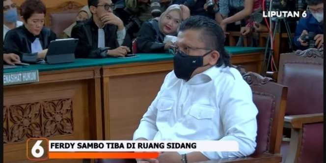 Penampilan Ferdy Sambo saat Sidang Vonis, Model Rambutnya Bikin Salfok
