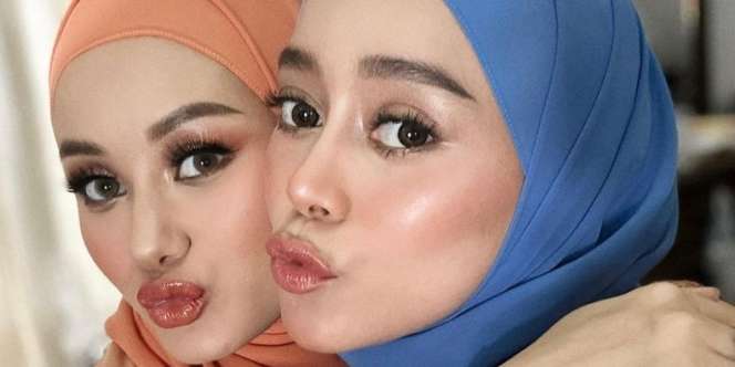 Pose Bareng Lesti, Tangan Dinda Hauw Jadi Omongan