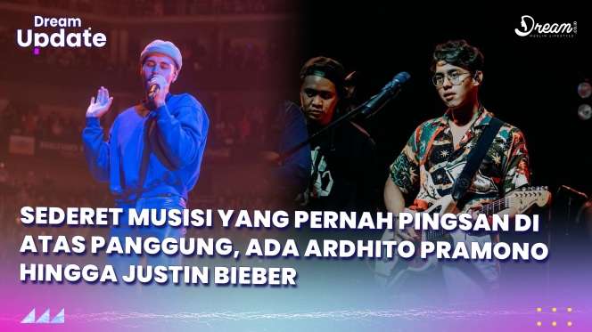 Sederet Musisi yang Pernah Pingsan di Atas Panggung, ada Ardhito Pramono hingga Justin Bieber