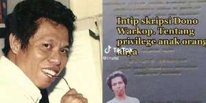 7 Potret Isi Skripsi Dono Warkop DKI yang Viral, Nama Sang Kekasih di Lembar Persembahan Jadi Sorotan