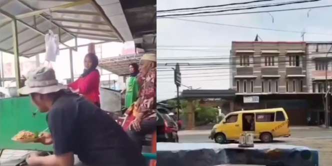 Viral Aksi Sopir dengan Santai Berhenti Buat Sarapan Mie Balap, Penumpang Dibiarkan Terlantar dalam Angkot