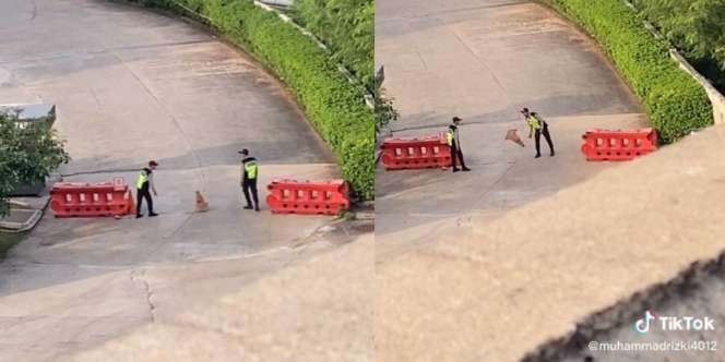 Dua Satpam Ini Buktikan Bahagia Itu Sederhana
