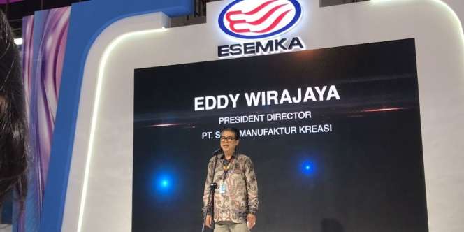 Mobil Listrik Esemka Mejeng di IIMS, Baterainya Bisa Dibuat Jalan 300 Km