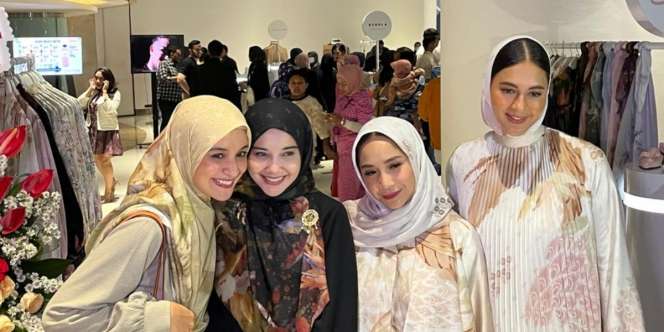 Tampil Berhijab, Nagita Slavina Kasih Dukungan ke Laudya Cynthia Bella