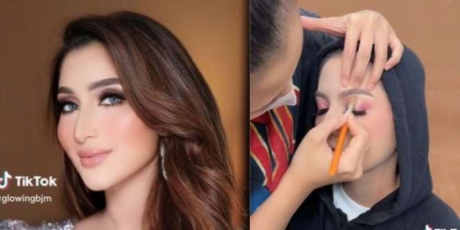 Minta Dirias Seperti Tania Nadira, Klien MUA Dibuat Seperti Wanita Arab Versi Hijab