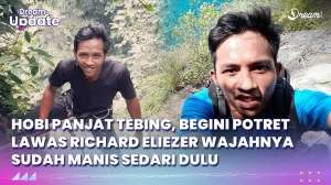 VIDEO: Potret Lawas Richard Eliezer Semasa Hobi Hiking, Wajah Manis Sudah Tampak Sejak Muda