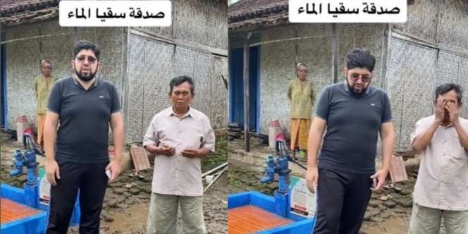 Adegan Bajaj Bajuri di Dunia Nyata, Bapak Angkat Kedua Tangan Seperti Berdoa Saat Pria Timur Tengah Bicara Bahasa Arab