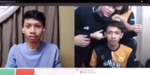 Viral Momen Dua Cowok Ketemu di Internet, Ternyata Wajahnya Bak Pinang Dibelah Dua, Endingnya Malah Ngakak!