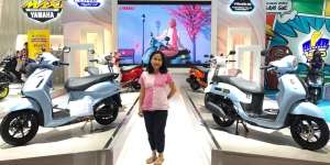 Motor dengan Desain Stylish, Cocok untuk Ibu Rumah Tangga